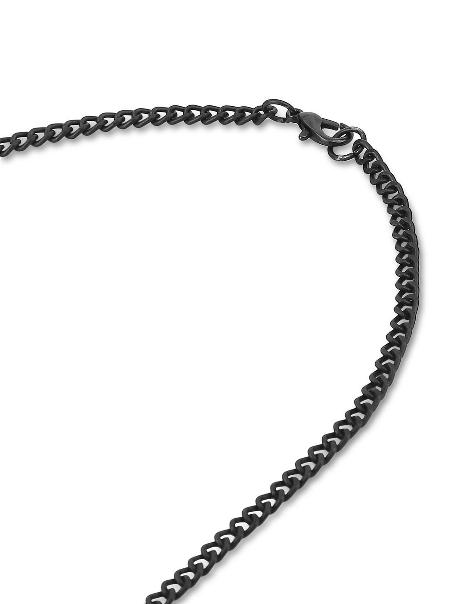 The Bro Code Black Dog Tag Charm Pendant Necklace For Men