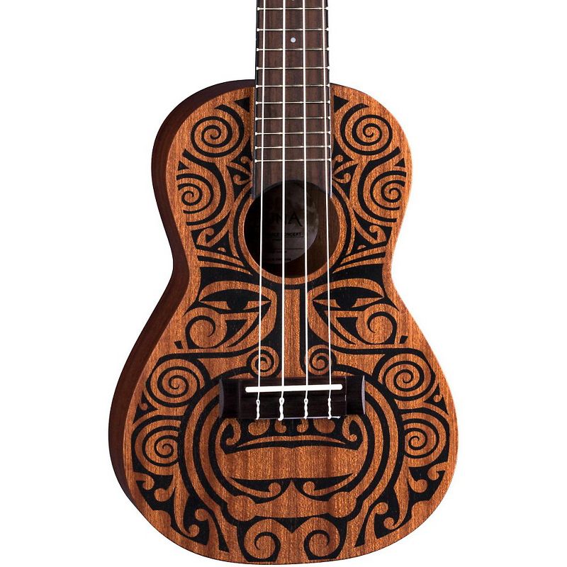 Mitchell MU100CE Acoustic-Electric Concert Ukulele Natural Koa
