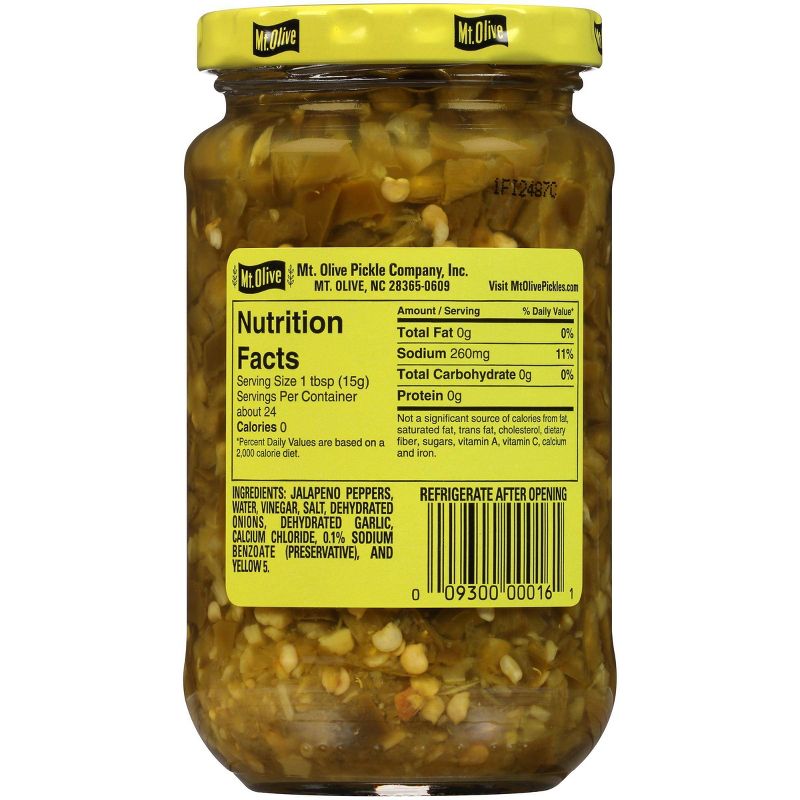 Mt. Olive Diced Jalapeno Peppers - 12oz