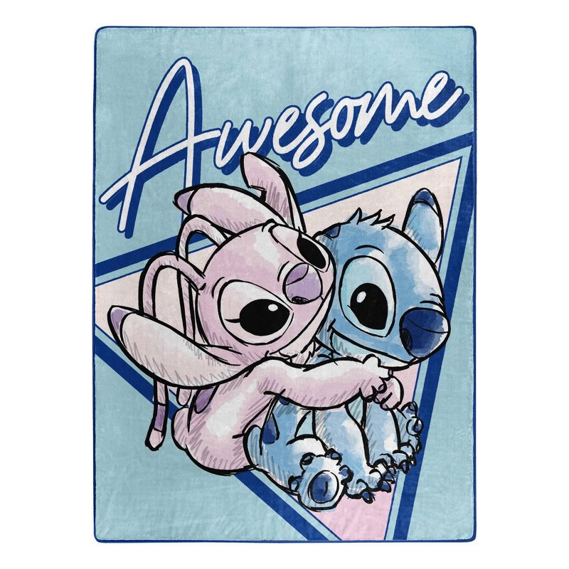 Lilo & Stitch Dynamic Duo Silk Touch Throw