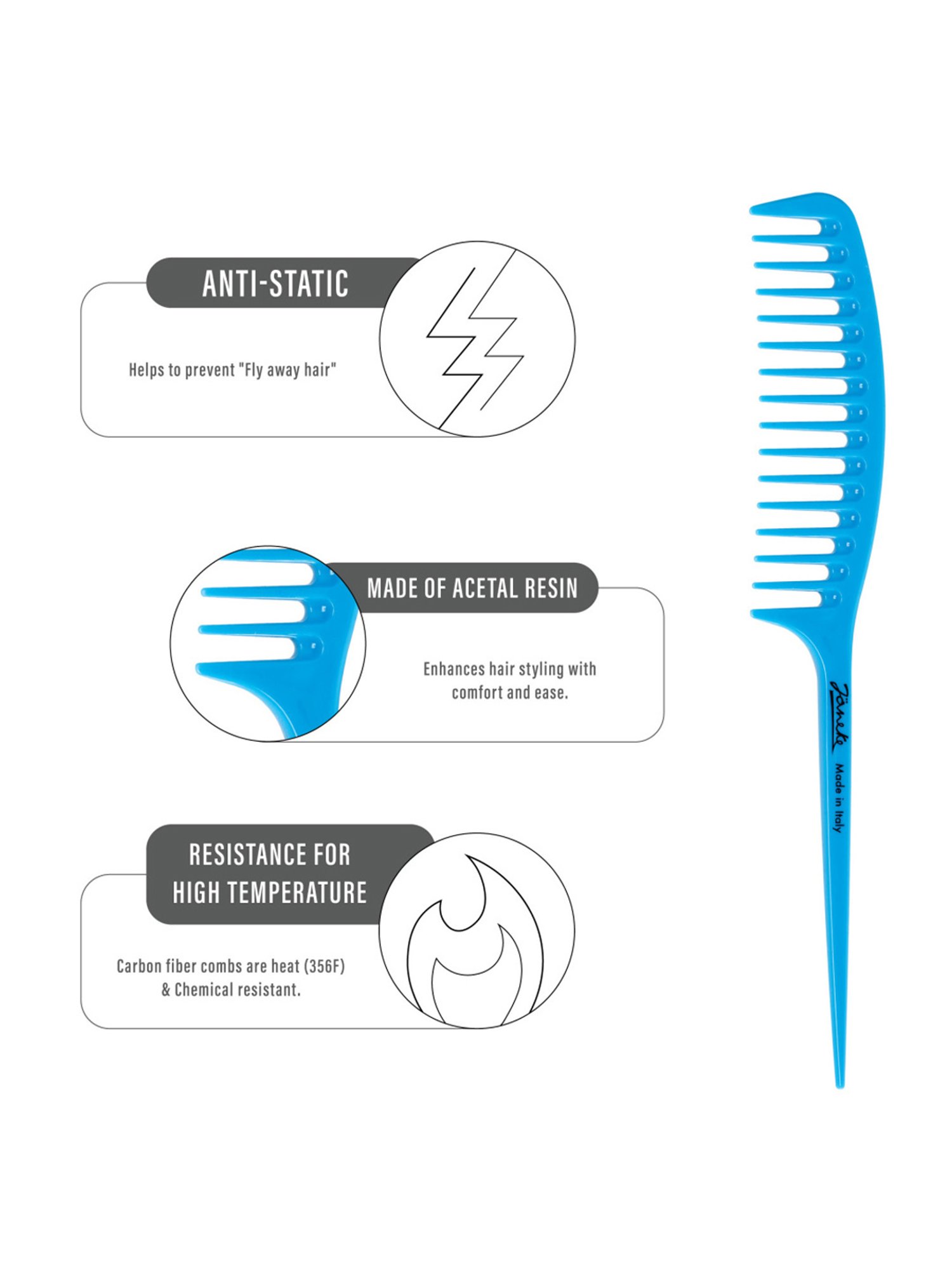 Gubb Pink Mini Detangling Hair Brush