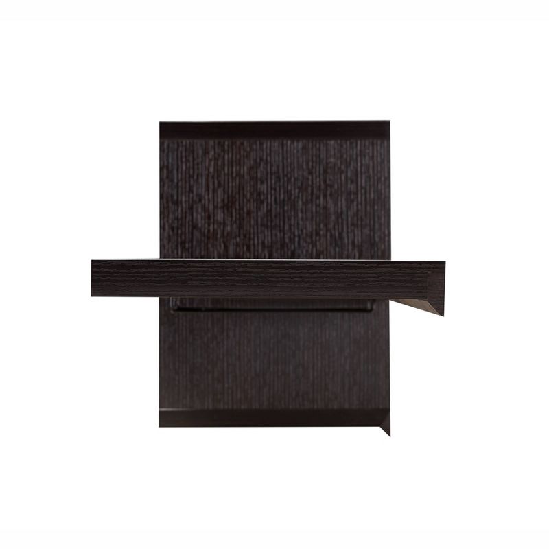 Donjala 4 Bottle Floating Wine Rack Cappuccino - miBasics