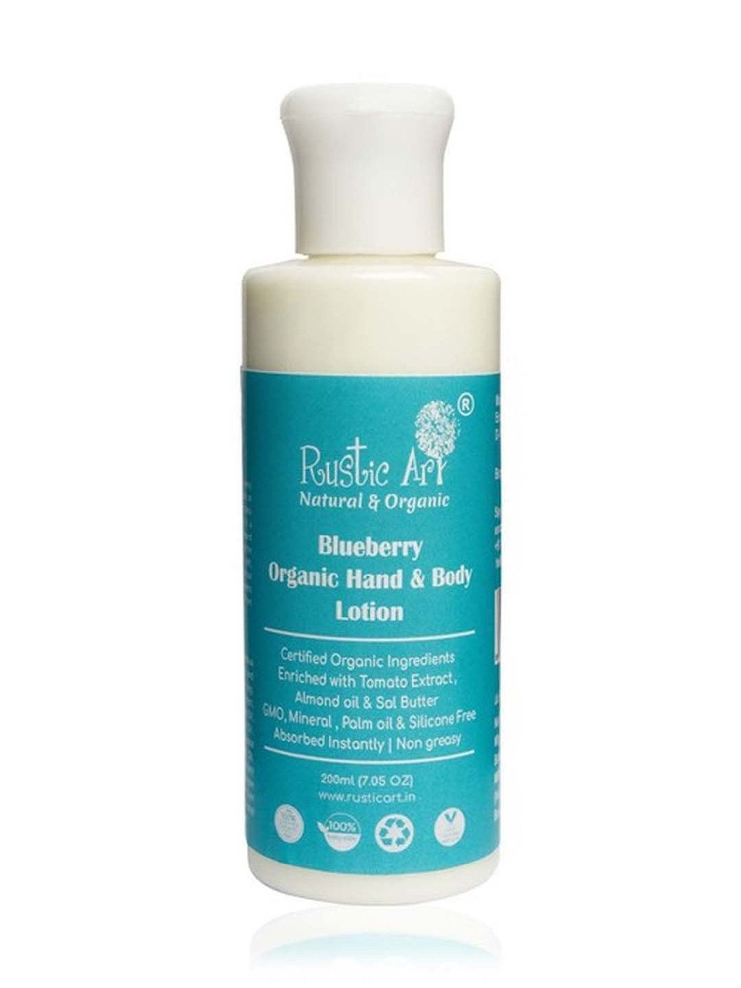Rustic Art Blueberry Hand and Body Lotion - 200 ml