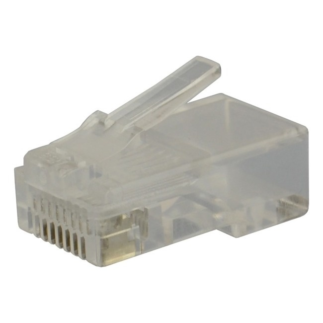 20-5703 DATA COMM ELECTRONICS INC RJ45 MOLDED PLUG FOR ROUND CBL