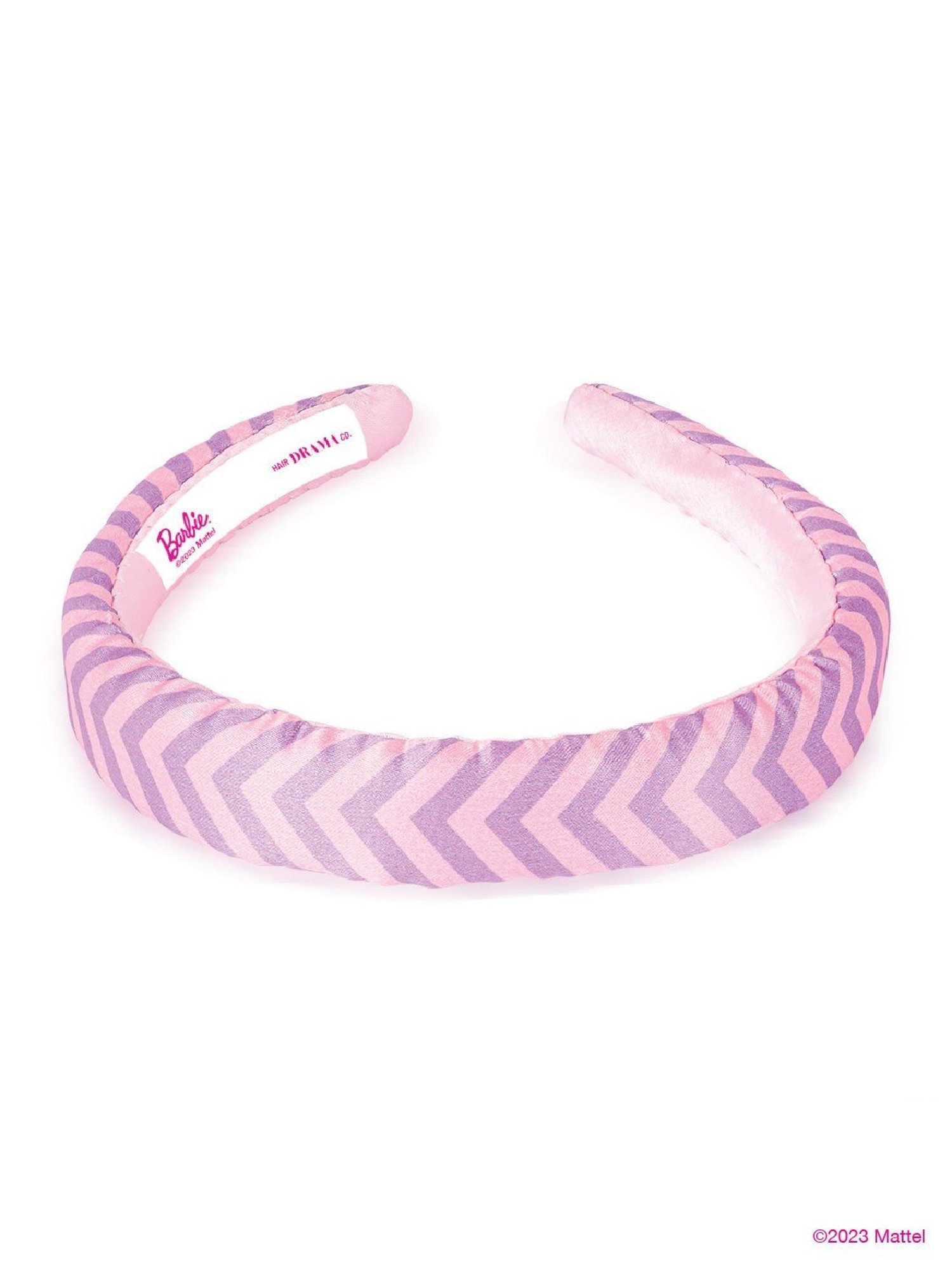 Hair Drama Company Barbie Multicolor Printed Hair Band - Set of 3