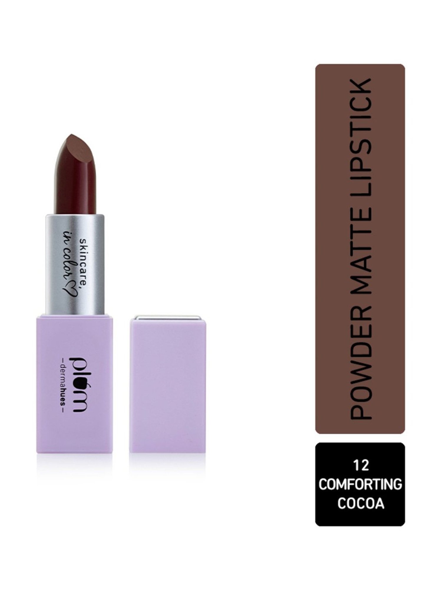 Plum Velvet Haze Matte Lipstick 12 Comforting Cocoa - 4.2 gm