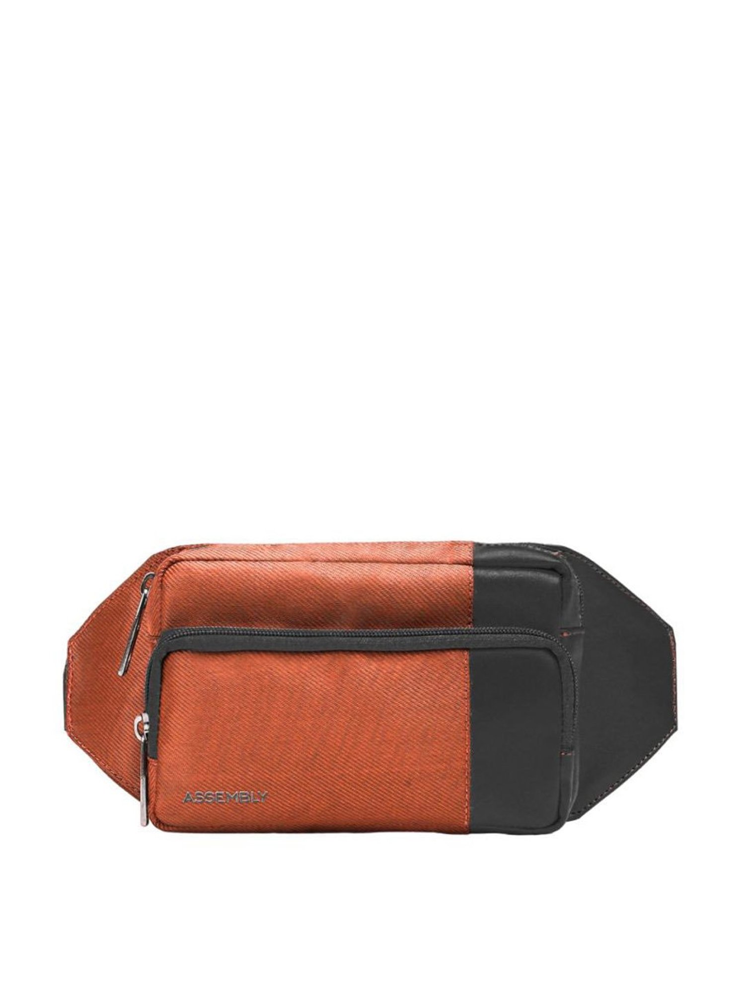 Assembly Rust Color Block Waist Pouch