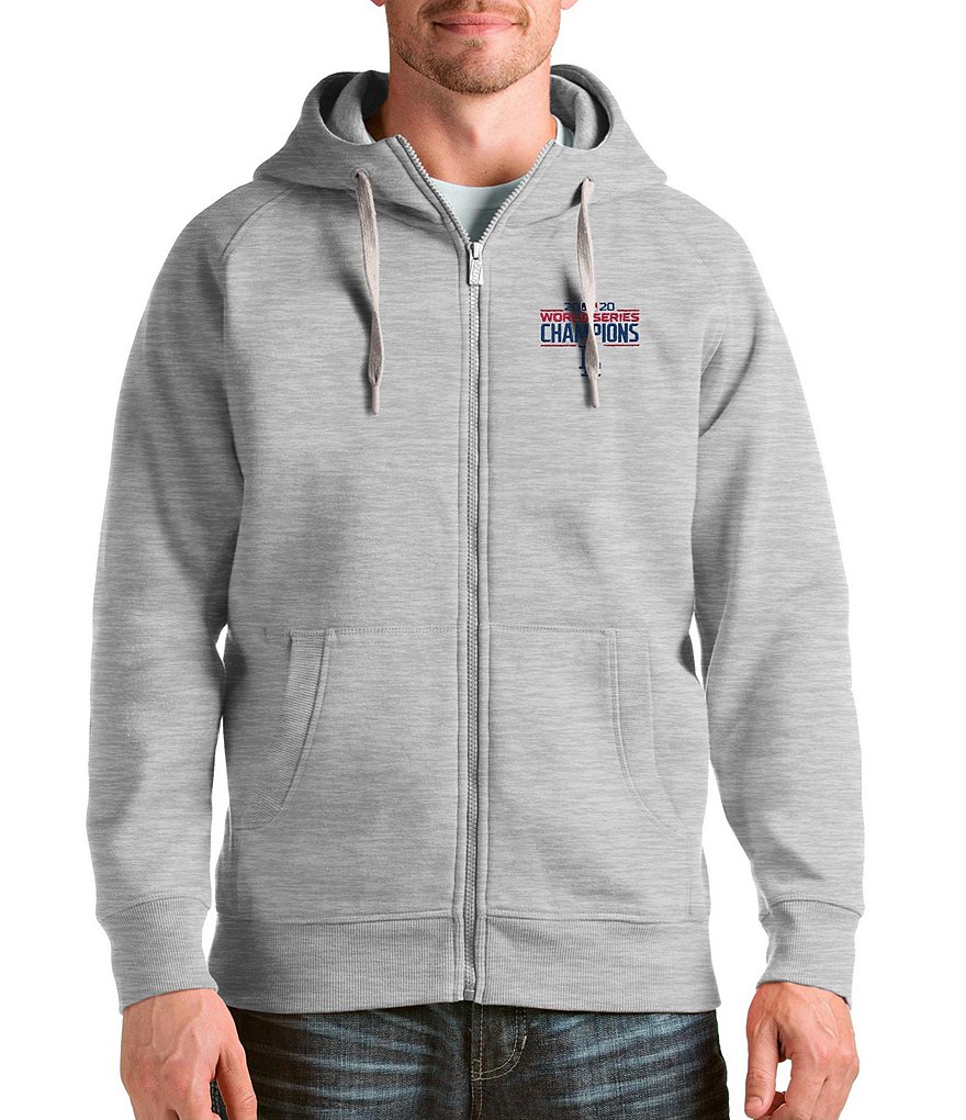 Antigua Los Angeles Dodgers 2020 MLB World Series Champions Victory Full-Zip Hoodie