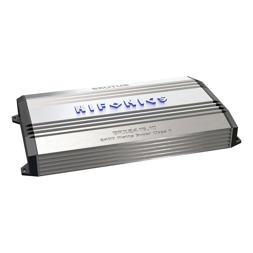 Hifonics Brutus BRX2416.1D 2400W Mono D Amplifier with Remote