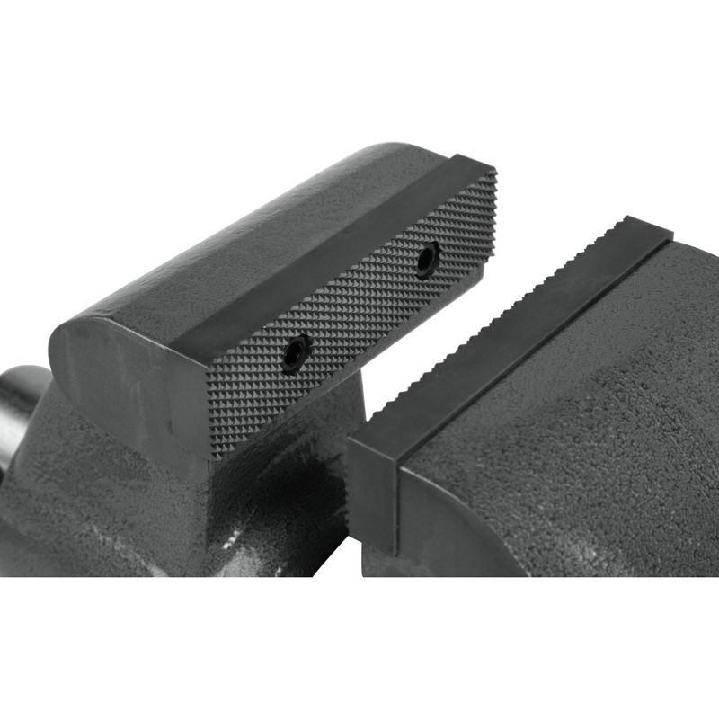 Wilton 28837 500N Machinist 5 in. Jaw Round Channel Vise with Stationary Base