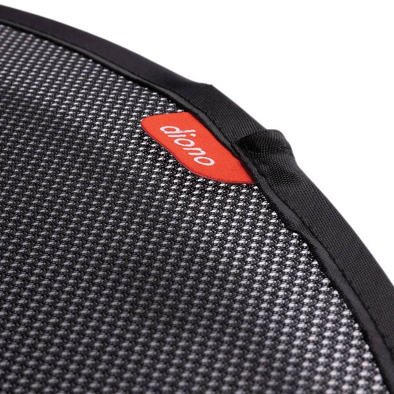 Diono Sun Stoppers Car Window Shades2pk Car Sunshade for Side Window with Suction Cups - Black