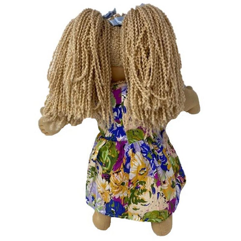 Doll Clothes Superstore Big Flower Print Dress Fits Cabbage Patch And 15 Inch Baby Dolls