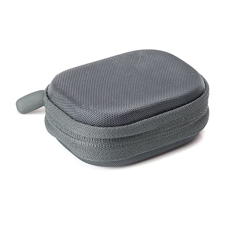 case for Golf GPS Like GolfBuddy Voice Voice 2 Bushnell NeoGhost Garmin 0100195900 Approach G10Mesh Pouches on Both lid and Base for GPS and Cable separatedly Polyester Gray