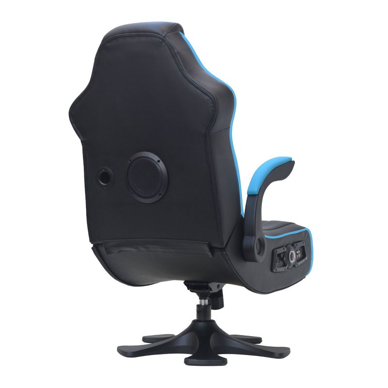 CXR4 Dual Audio Gaming Chair with Vibration Black/Teal - X Rocker