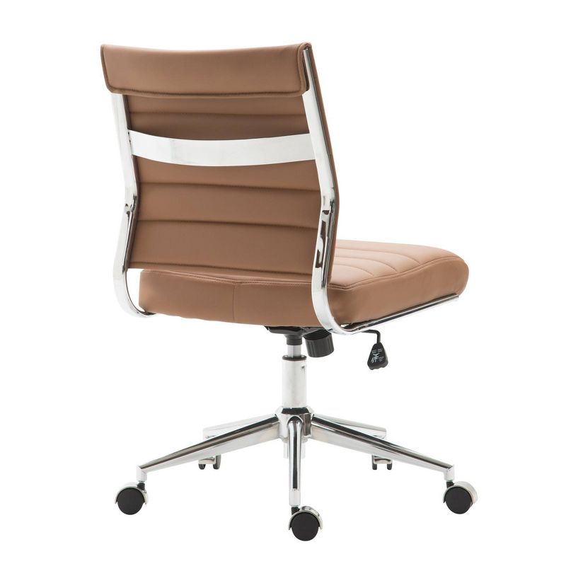 Denver Task Chair Vegan Leather Terracotta - Poly & Bark