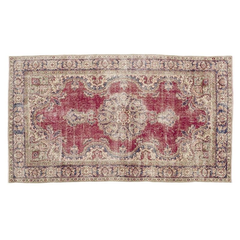 4'7"x8'3" Vintage One-of-a-Kind Neassa Rug Purple - Revival Rugs