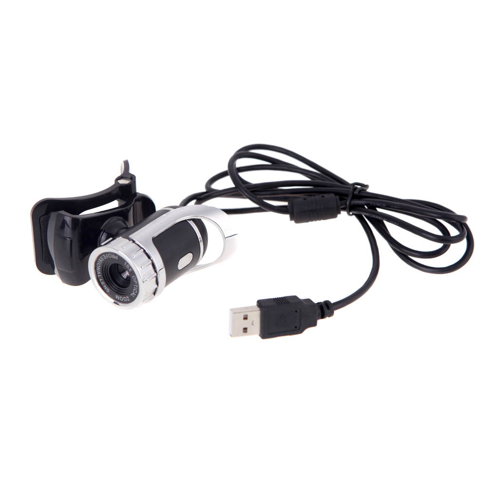 EC2WORLD New 50 Megapixel HD Camera Web Cam 360&deg; w/MIC Clip-on for Desktop Skype Computer