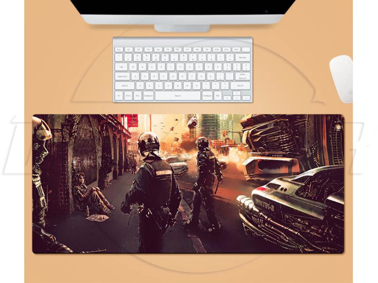 SA Cyberpunk 2077 Large soft Second element anime mouse pad game keyboard Non-slip Rubber sole Expand mouse pad(0.12&ldquo; x 31.80&rdquo; x 11.80&ldquo;) Suitable for PC/laptop/desktop computer desk Large mouse pad