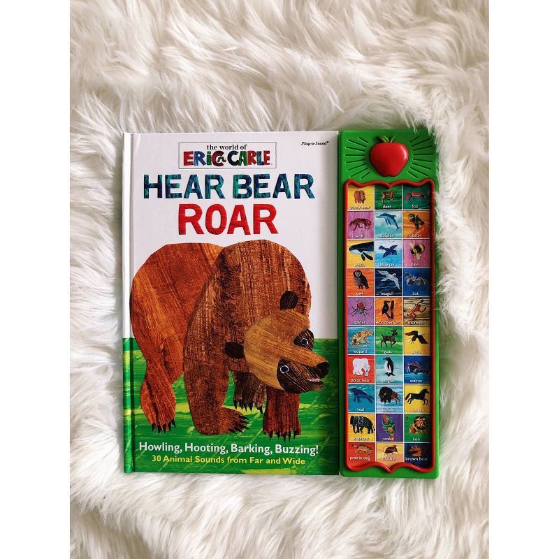 World of Eric Carle, Hear Bear Roar 30 Animal Sound Board Book