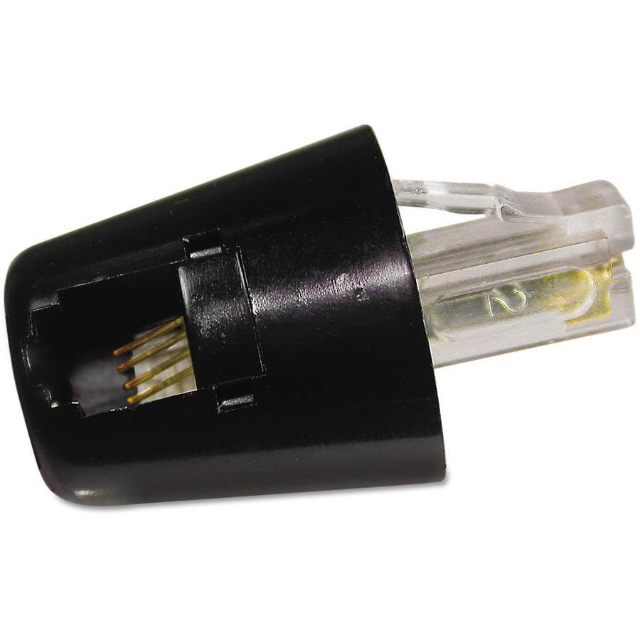 Softalk Twisstop Rotating Phone Cord Detangler, Black 1501