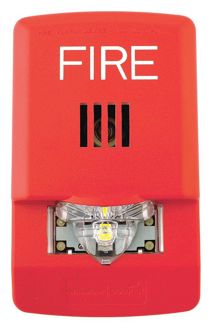 Horn Strobe,Red,0.220A,Wall Mnt,LED EATON CN125856