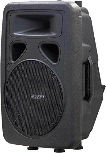 earthquake sound dj10m powered 10inch 2way monitor/pa speaker single