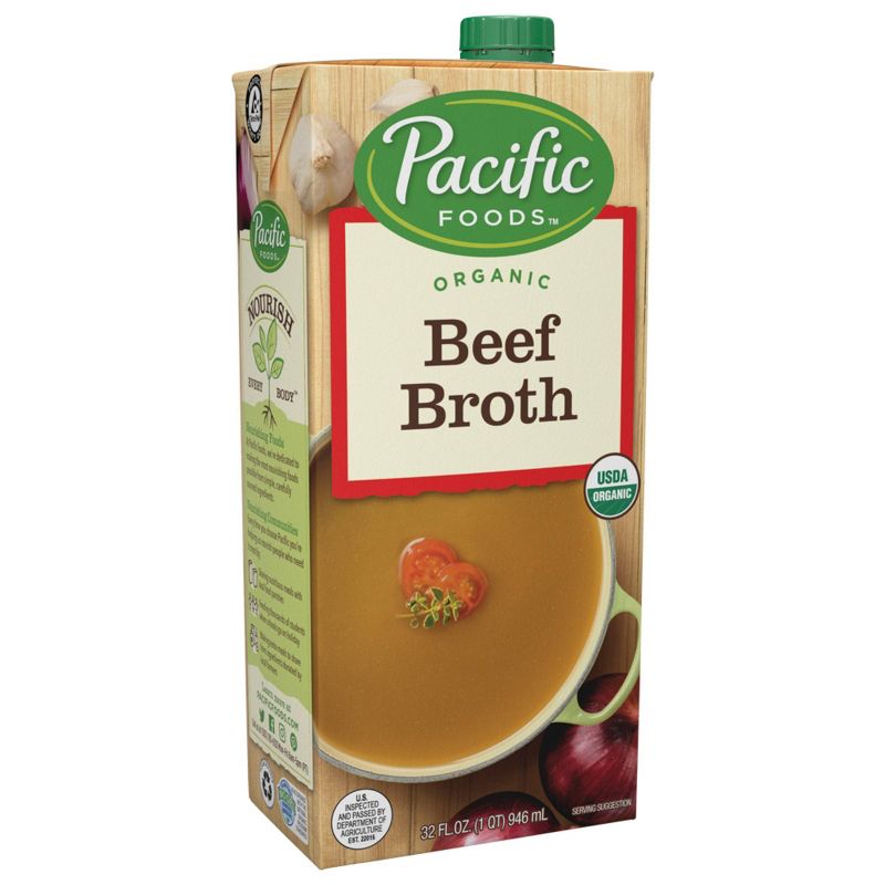 Pacific Foods Organic Beef Broth - 32oz