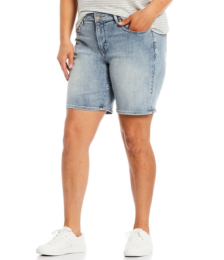 Code Bleu Plus Size Chelsea Bermuda Shorts