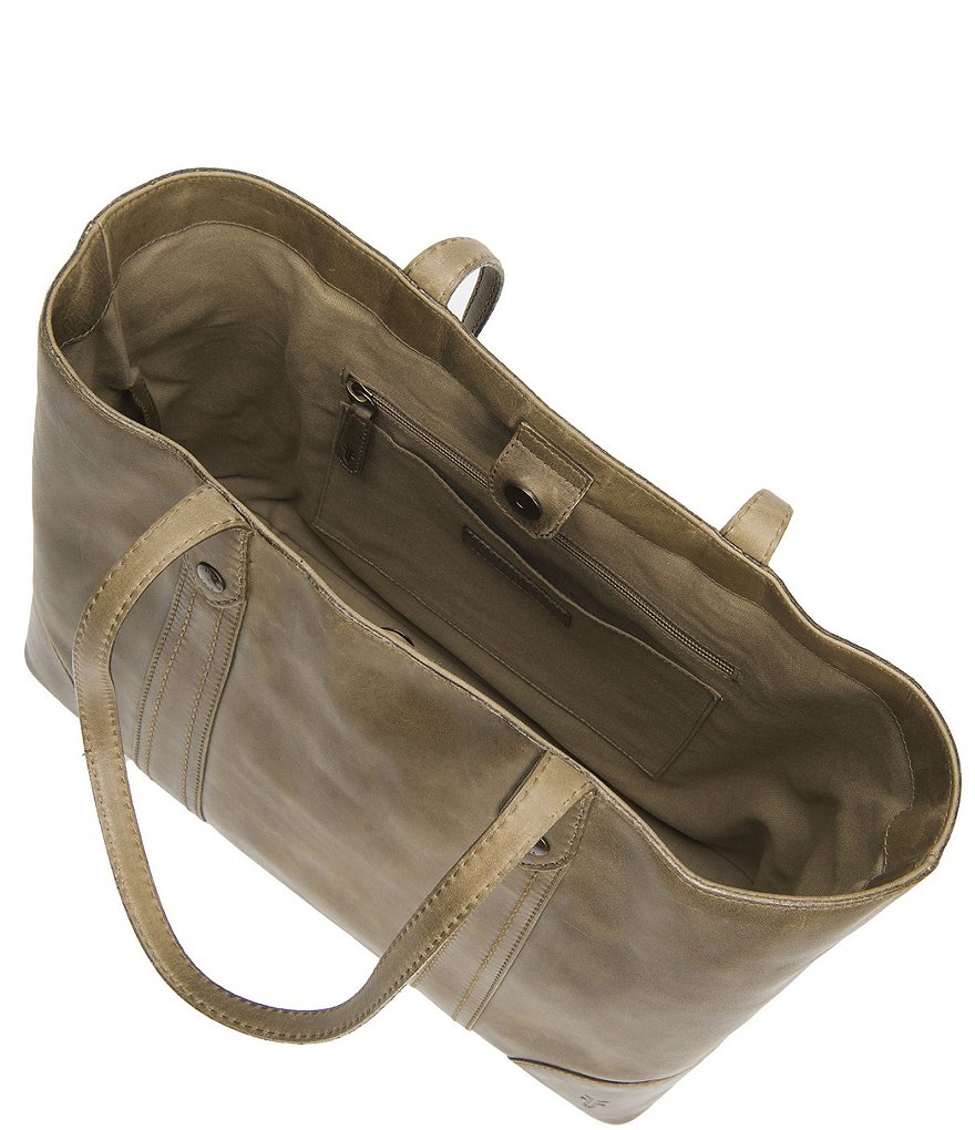 Frye Melissa Washed Leather Shopper Tote Bag