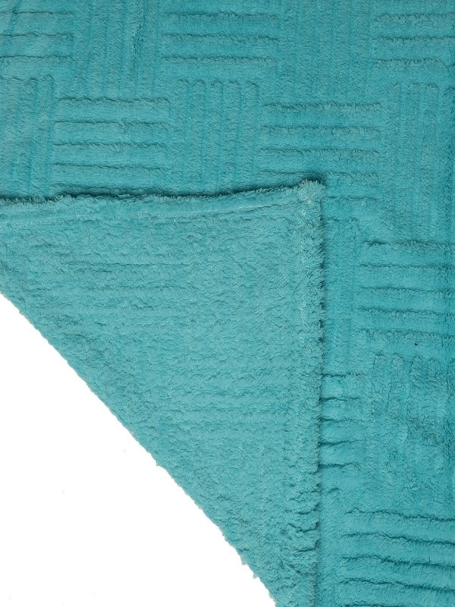 Dhrohar Sky Blue Polyester 300 GSM Double Bed Blanket