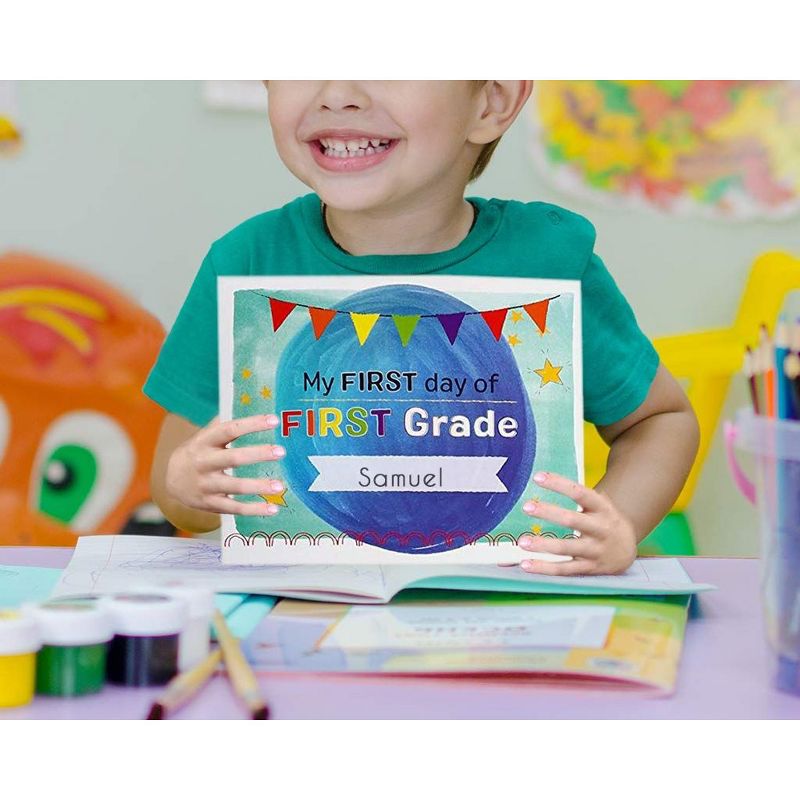 Juvale 2-Pack Black Tabletop Chalkboard Display Sign with Stand for Menu Restaurants 13.7 x 7.5 x 11 in