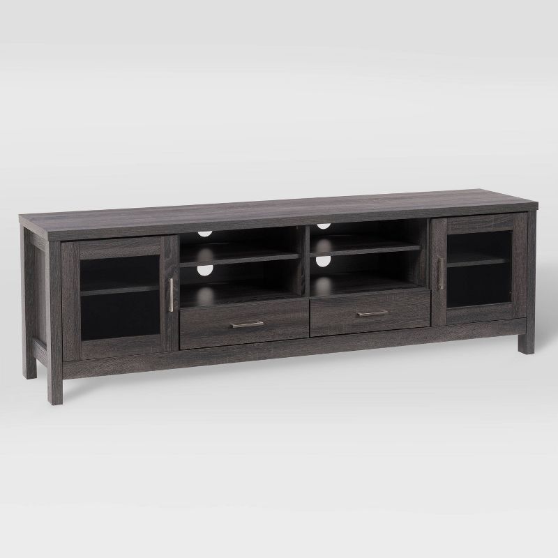 Hollywood TV Cabinet For TV's up to 80" Dark Gray - CorLiving
