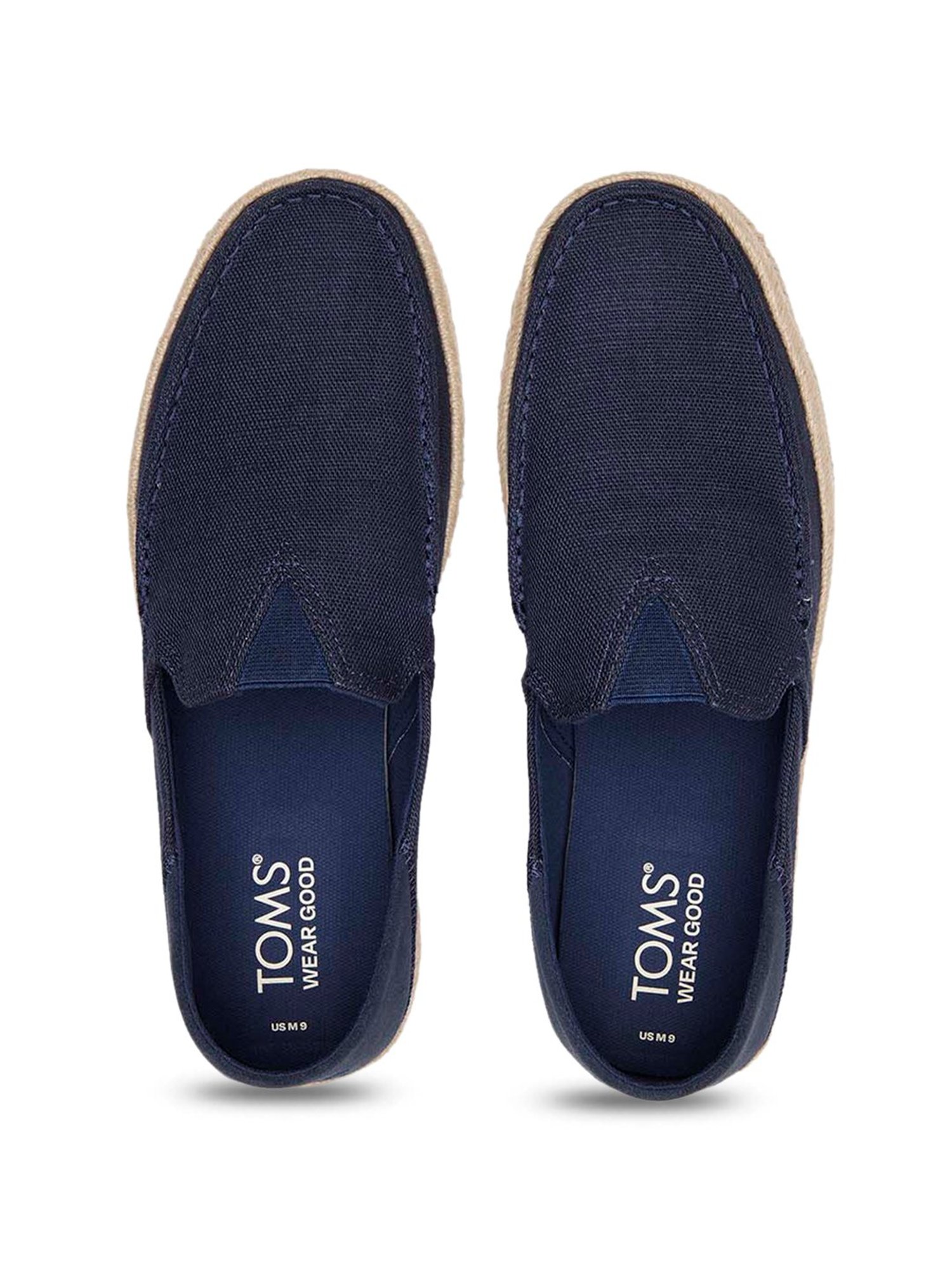 TOMS Alonso Men's Navy Espadrille Shoes