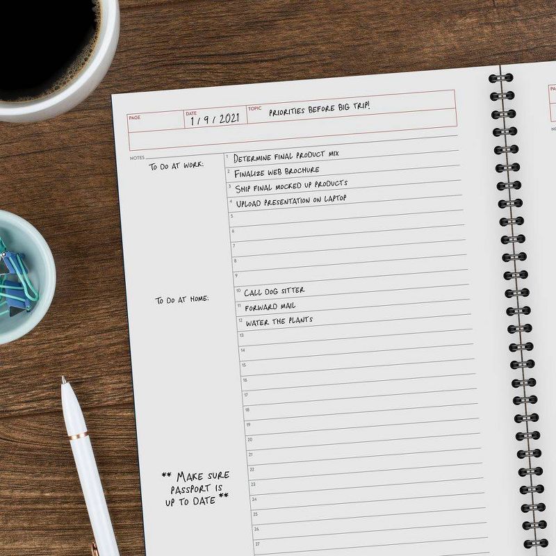 Cambridge Spiral Subject Notebook Legal Ruled Core LG Gray