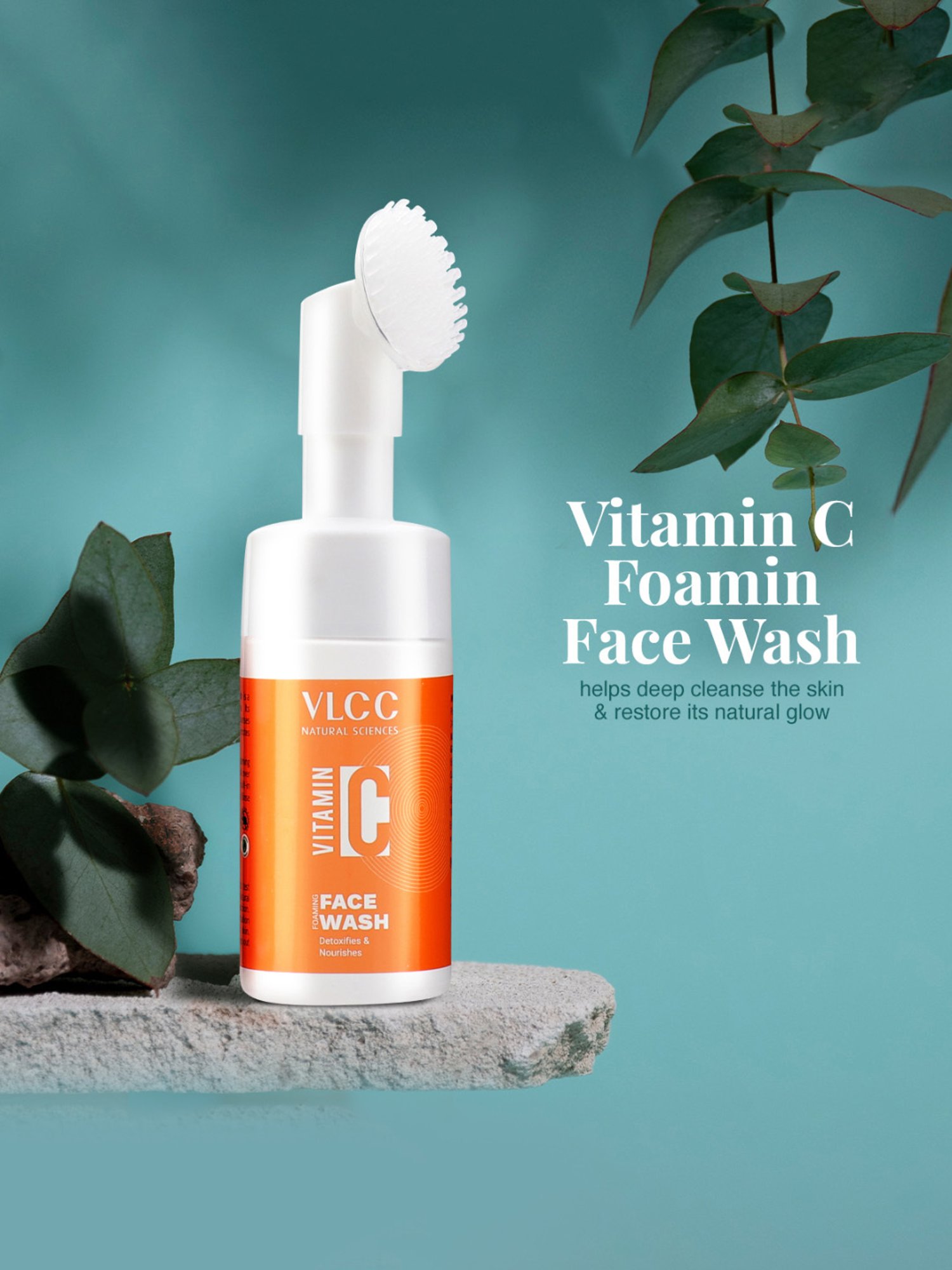 VLCC Vitamin C Foaming Face Wash - Pack of 2