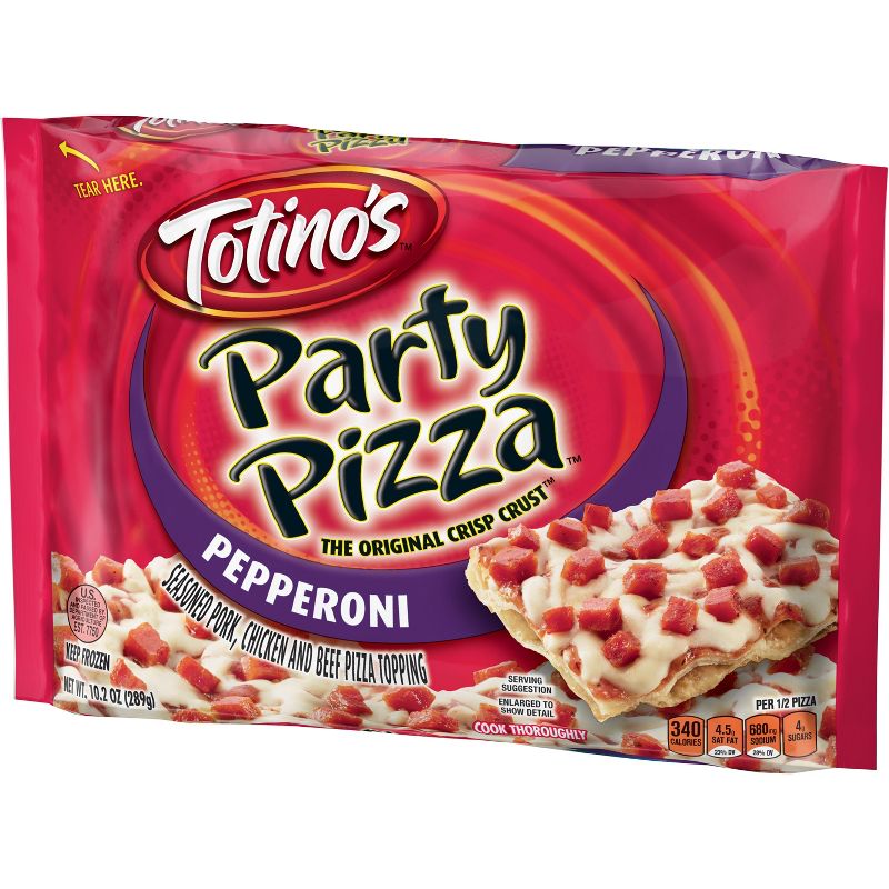 Totino's Pepperoni Party Frozen Pizza - 10.2oz