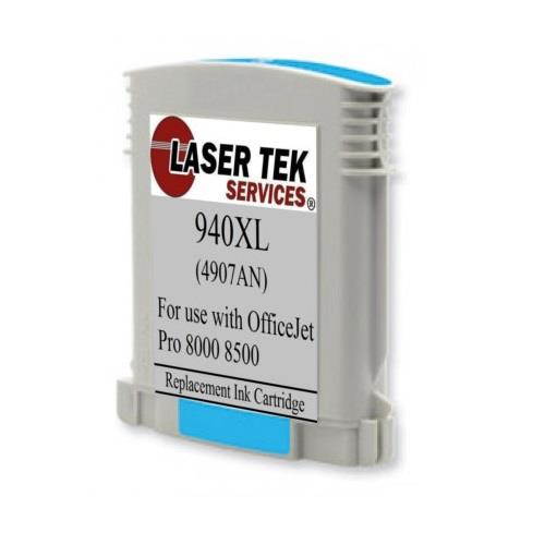 Laser Tek Services&reg; HP 940XL (2 C4906AN, 1 C4907AN, 1 C4908AN, 1 C4909AN) 5 Pack Replacement Ink Cartridges