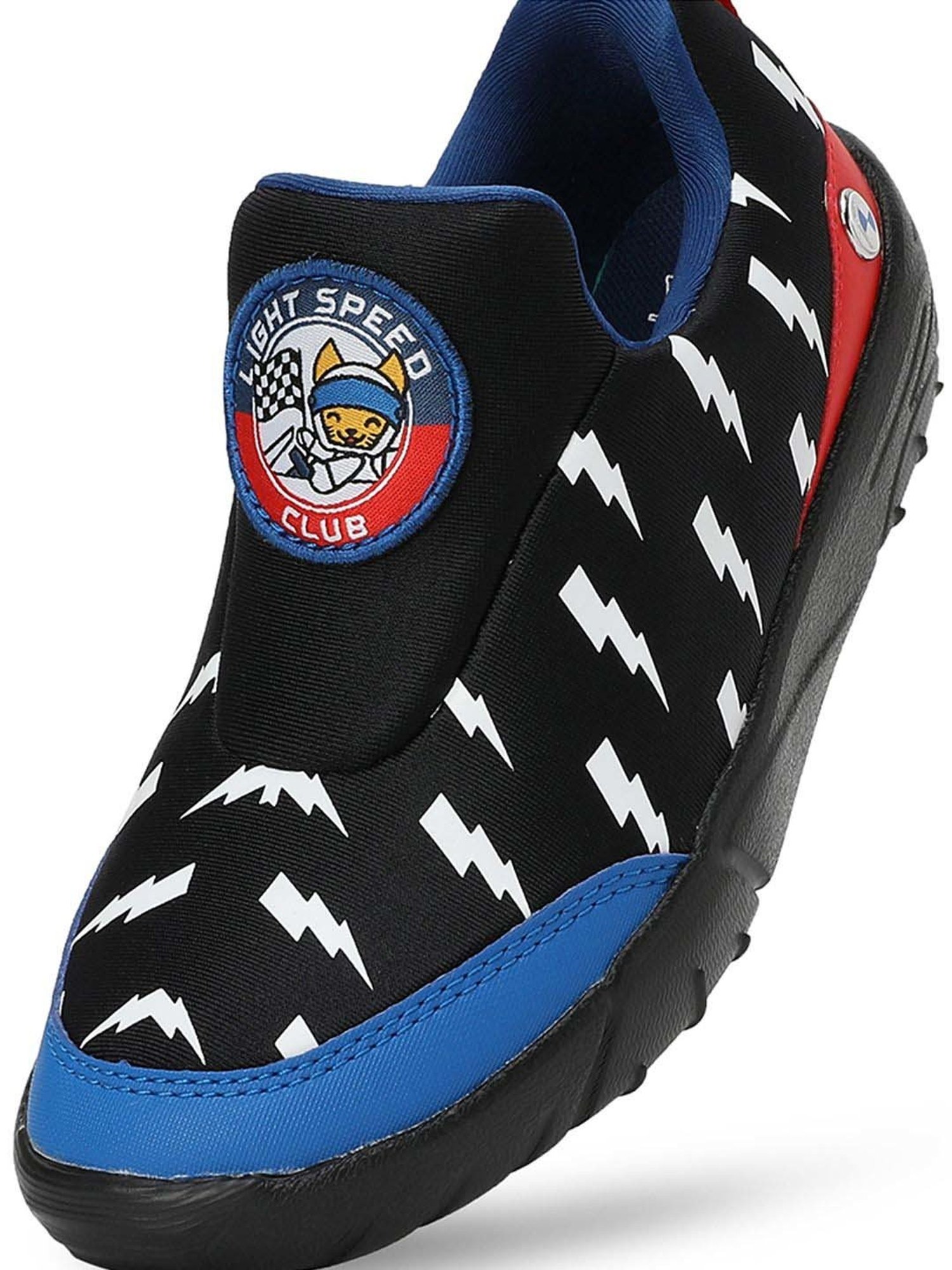 Fame Forever by Lifestyle Kids Beige & White Velcro Shoes