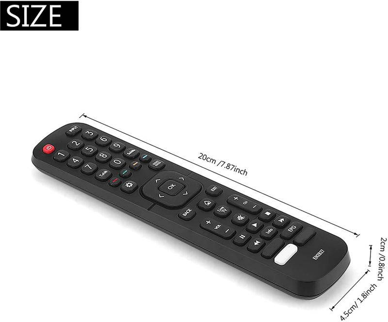 Universal Remote Control EN2B27 for Hisense TV, Remote Control Replacement for Hisense 40K321UW 58K700UWD 65K720UWG Smart TV Title
