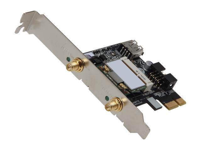 Gigabyte 1Mbps/2Mbps/3Mbps Bluetooth 4.0/Wi-Fi Expansion Card GC-WB300D