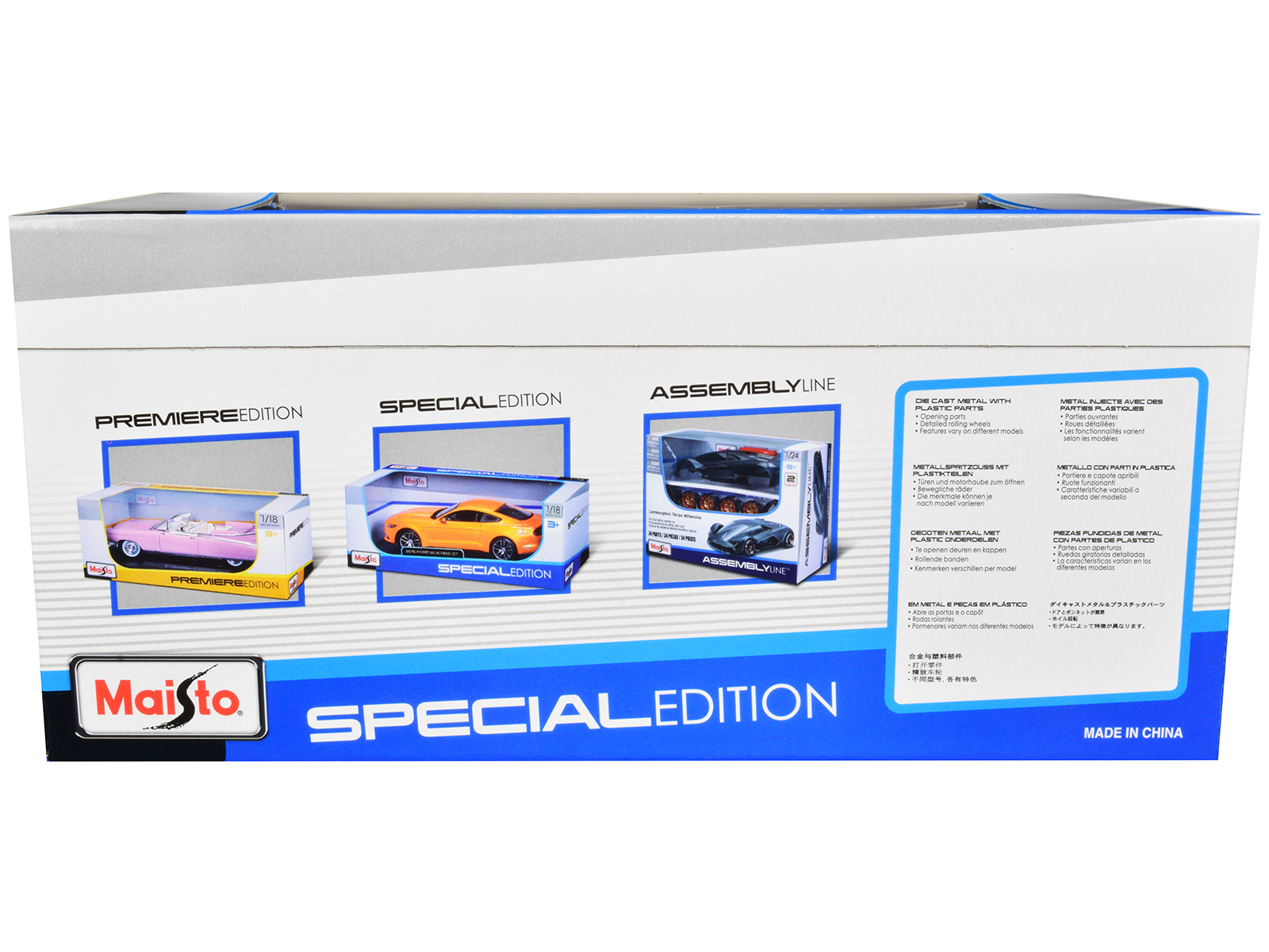 1969 Chevrolet Camaro Z/28 Carolina Blue with White Stripes Limited Edition to 420 pieces Worldwide 1/18 Diecast Model Car by ACME