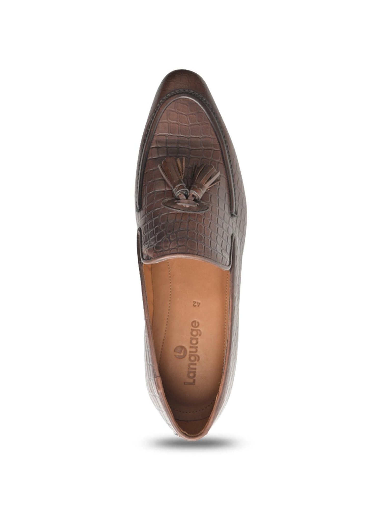 Language Shoes Men's Palmer Brown Mocassins