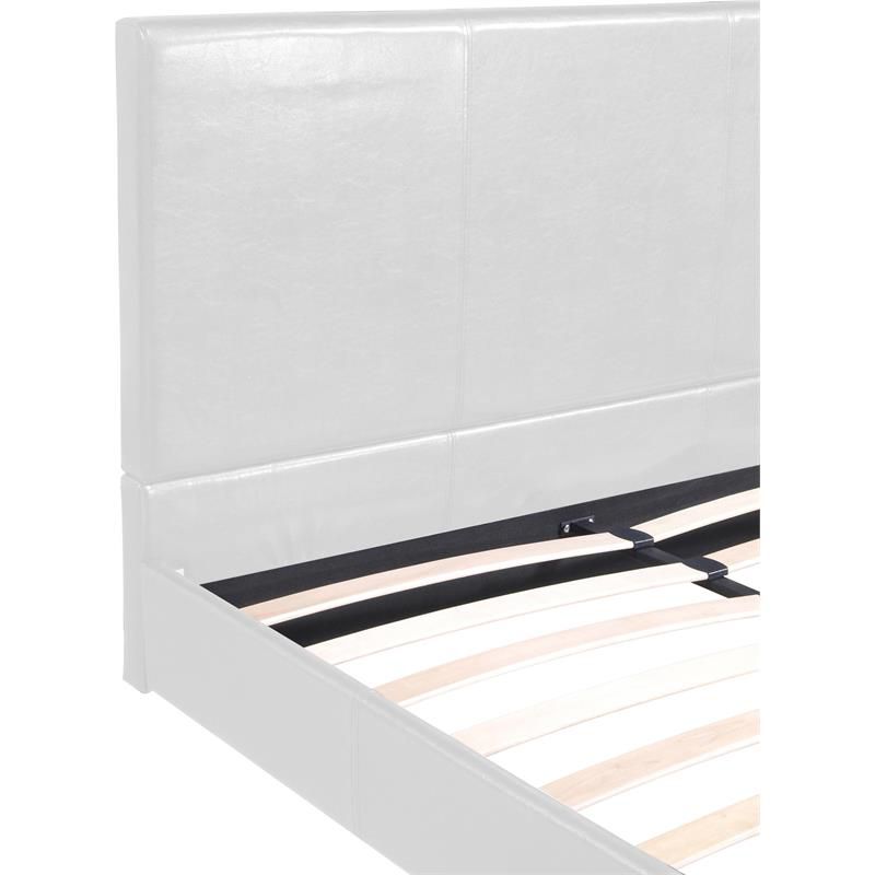 Abbey White King Bed in White - Camden Isle