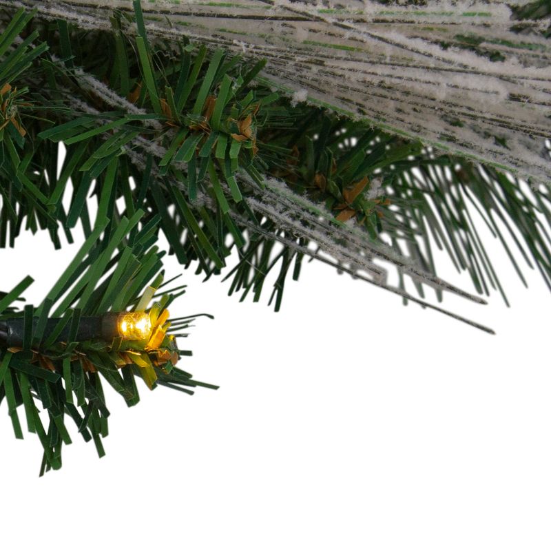 Northlight 52" Pre-Lit Pre-Decorated Artificial Christmas Swag with Bows and Berries