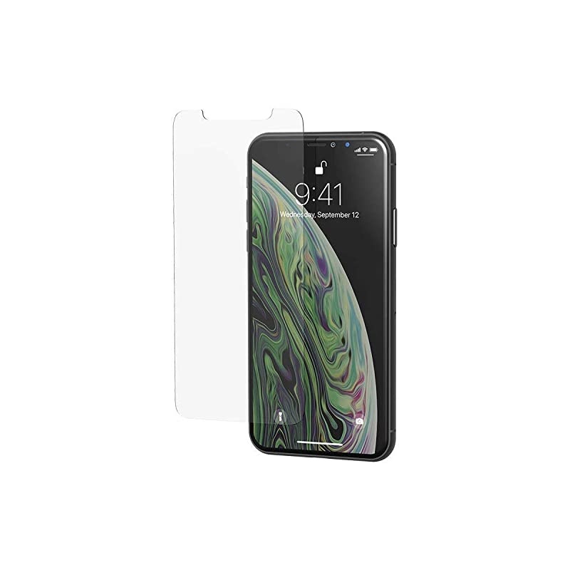 Tempered Glass Screen Protector 2 Pack for iPhone Xs HiGradeCase Friendly Fit Includes Applicator Form Collection