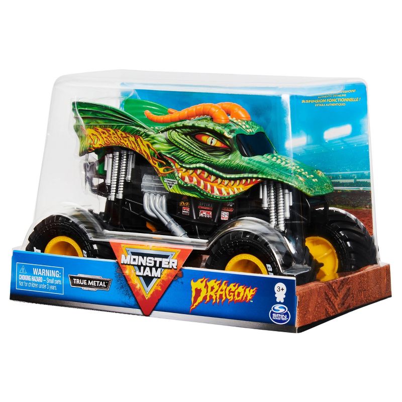 Monster Jam Official Dragon Monster Truck 1:24 Scale Die-Cast Vehicle
