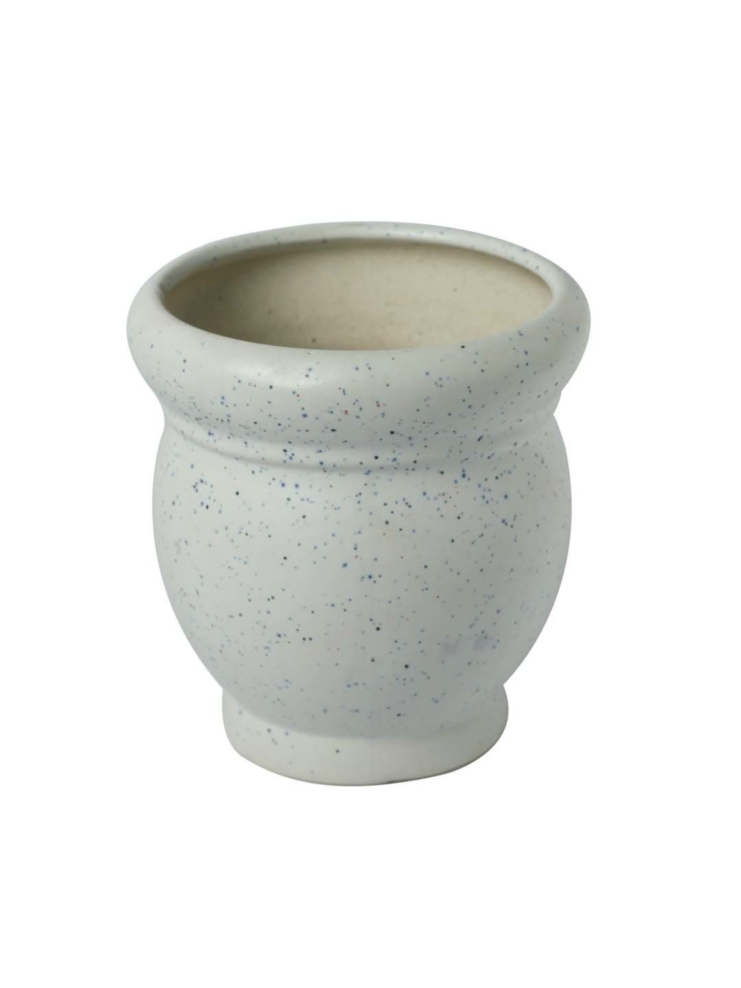 Unravel India White Ceramic Bonsai Planter - Set of 1
