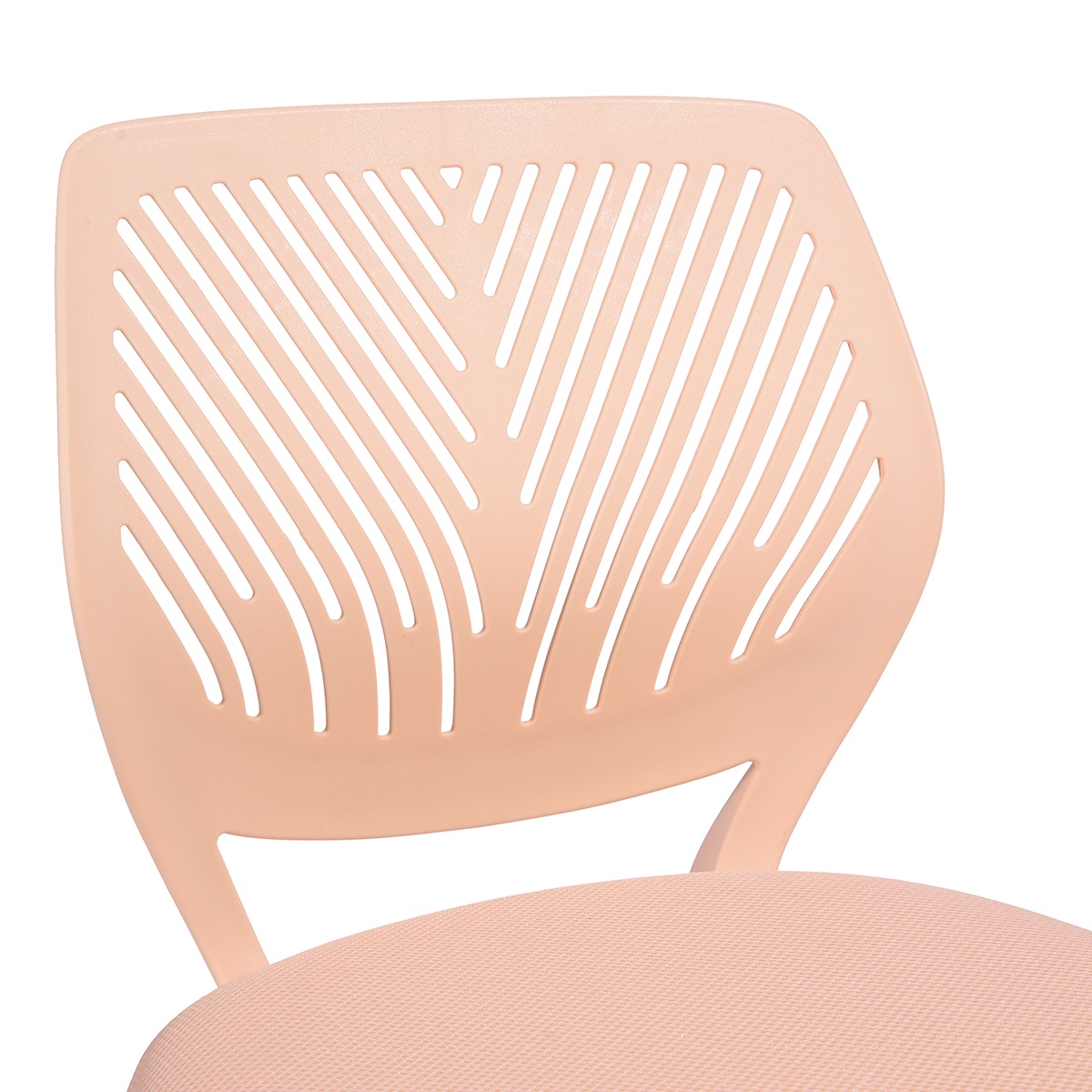 FurnitureR Teen Task Chair Height Adjustable Swivel Rolling,Children Student Computer Desk Chair,Pink