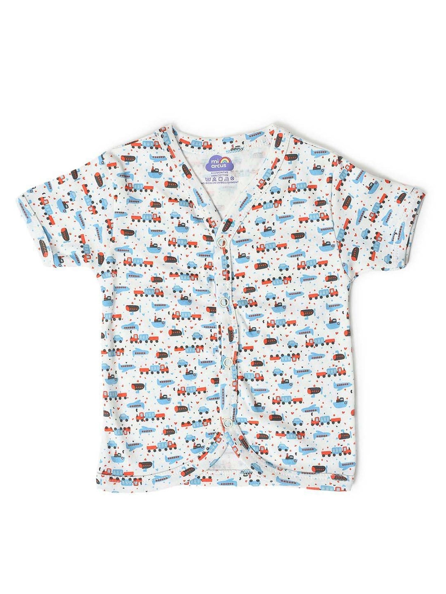 MiArcus Boys Multicolor Cotton Printed T-Shirt (Pack of 3)