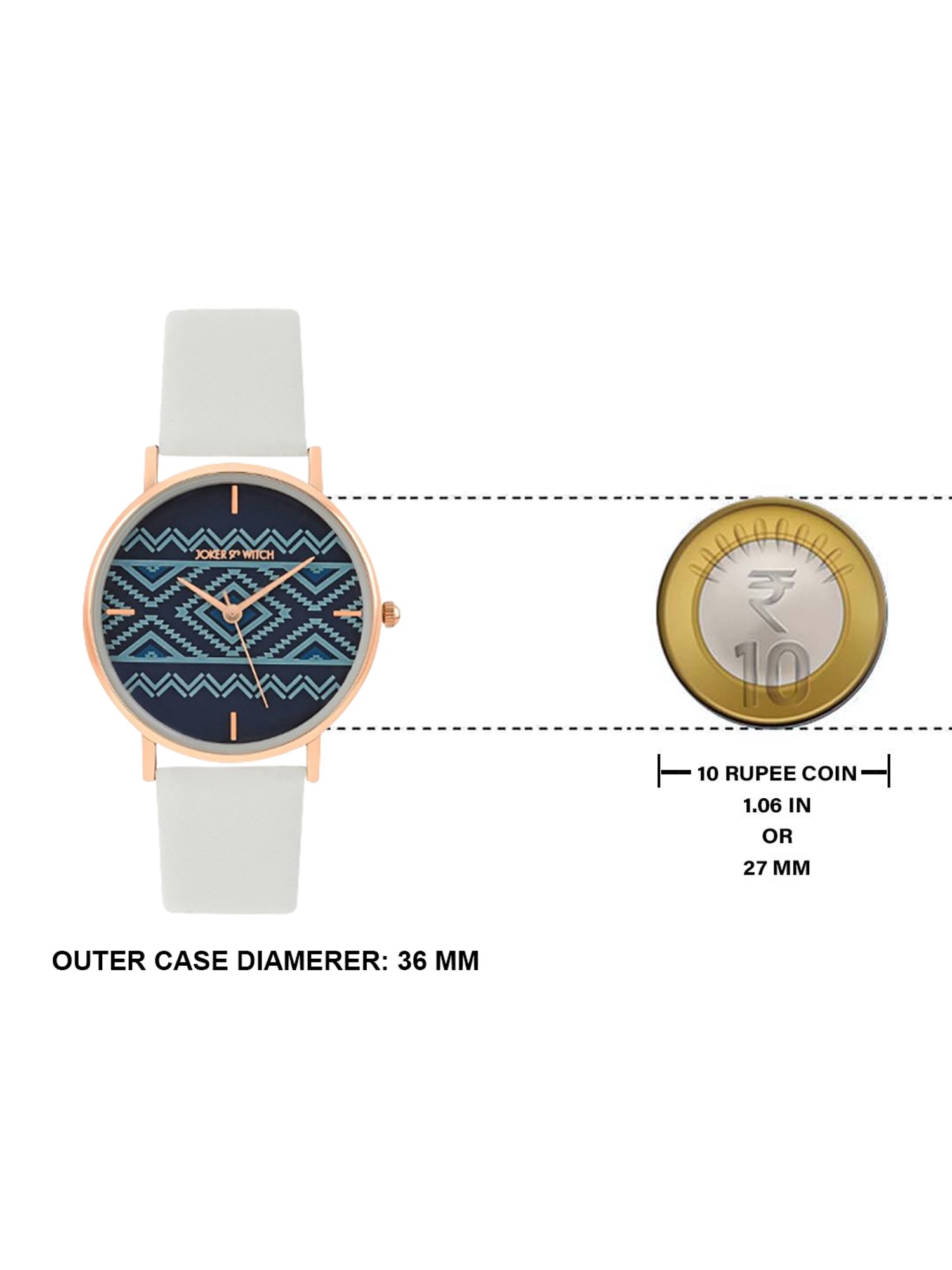 Joker & WItch JWLT582 Analog Watch for Women With Ring, Bracelet